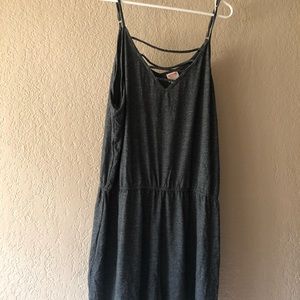Dark Grey Romper
